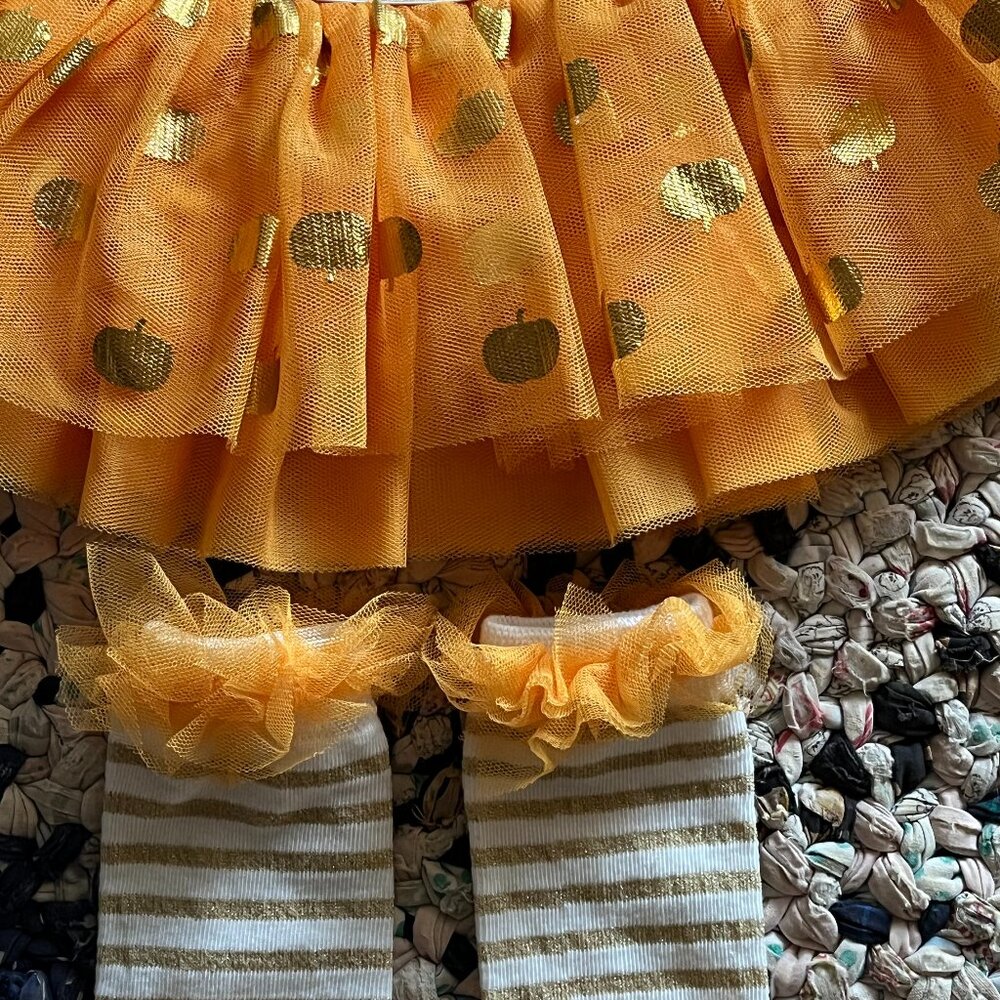 Pumpkin tutu set